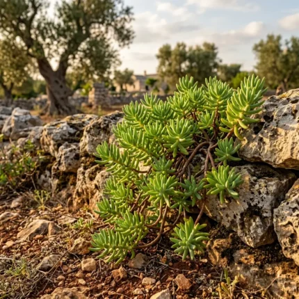 Sedum nudum coltivato nel Salento - Vivaio Mello