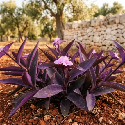 Tradescantia pallida coltivata nel Salento - Vivaio Mello